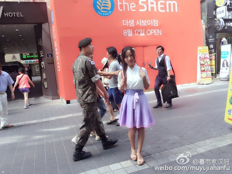 穿着汉服去外国旅游,穿着汉服去旅行