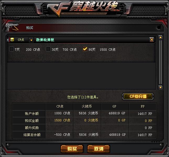 不充钱你怎么能变强,cf年套拉满需要多少钱