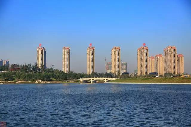 开封西湖音乐喷泉,最美西湖胜景