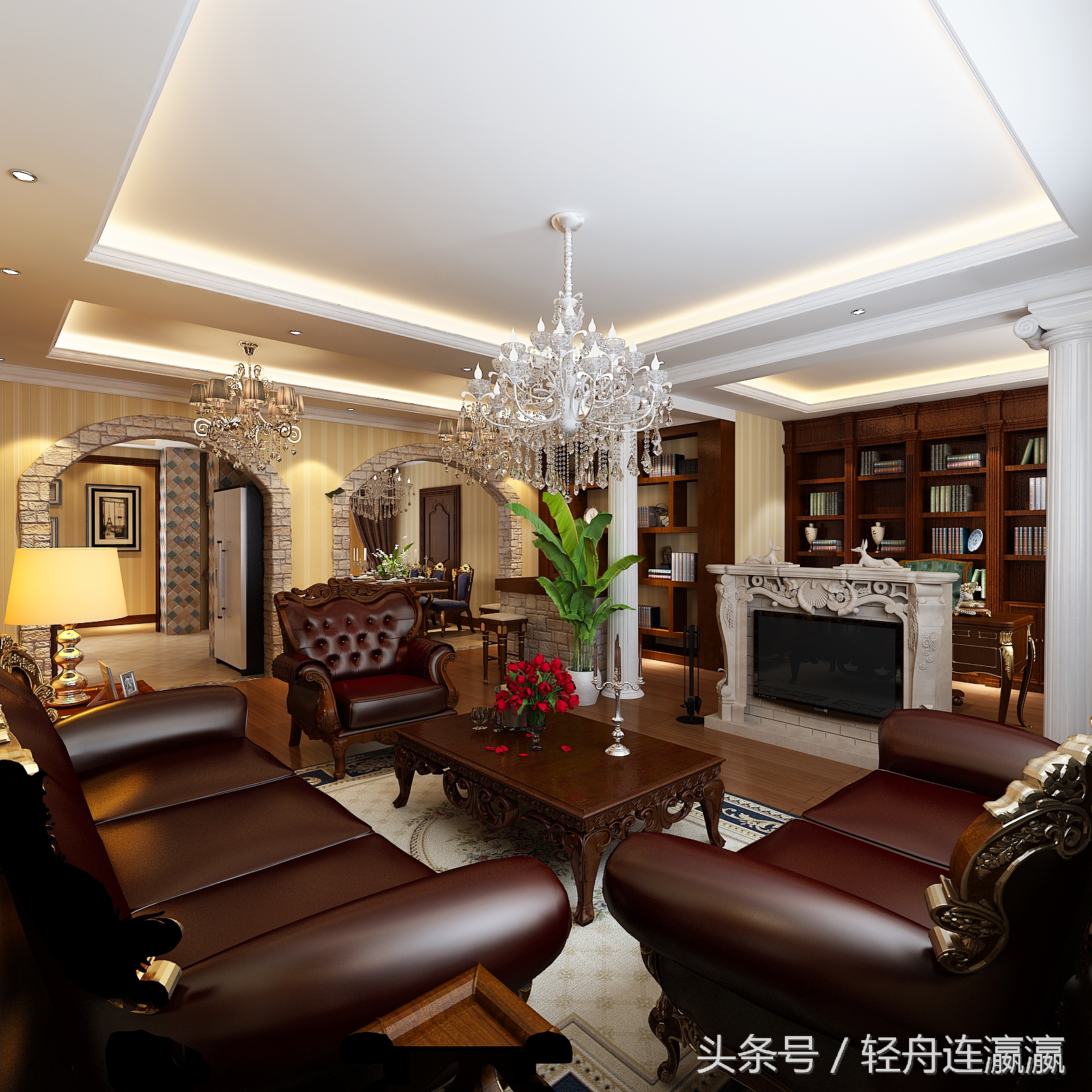 沉稳大气的美式,美式粗犷范