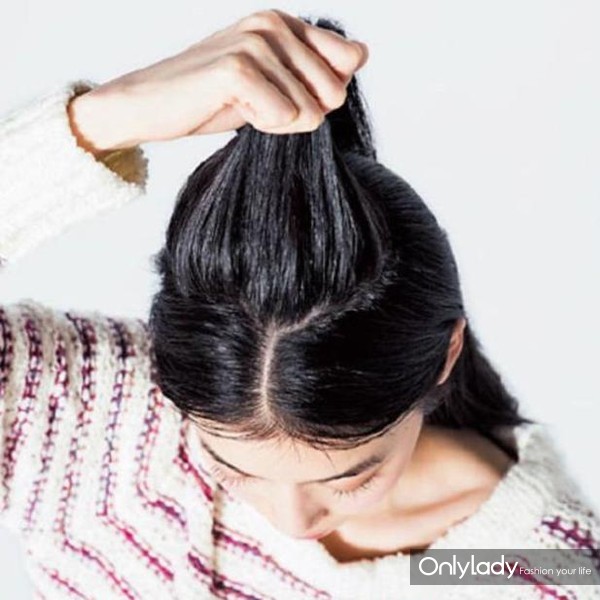 日本妹子的头发怎么扎,日本女生打理发型教程