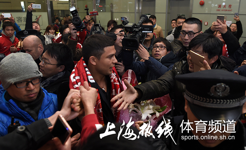 埃尔克森上海比赛,埃尔克森谢场