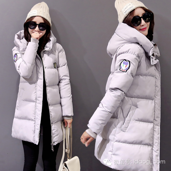 冬季时尚宽松羽绒棉服,高品质冬季新款时尚减龄羽绒棉服