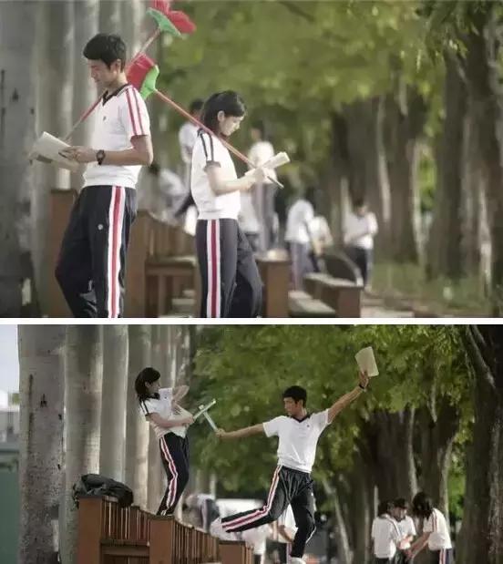 郑州哪些中学蓝色校服好看,郑州各中学校服