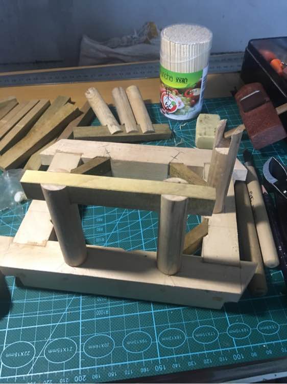 看了古建筑然后就自己动手制作一个亭子，快来学习哦