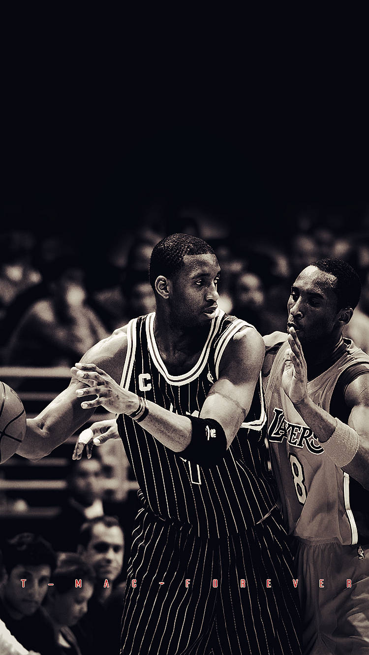 魔术时期麦迪扣篮壁纸,麦迪最霸气单手持球壁纸