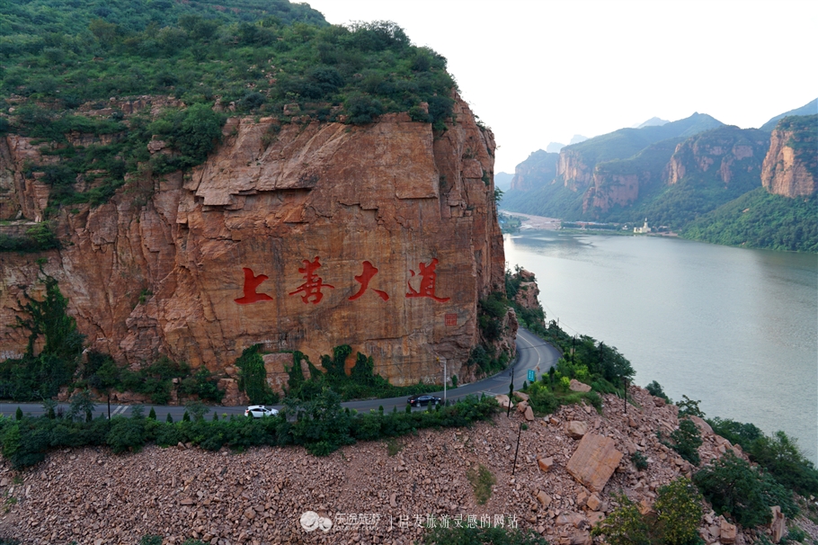 京娘湖爱情湖图片,井陉京娘湖