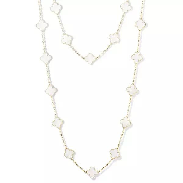 vca750四叶草项链价格,vca四叶草项链颜色寓意