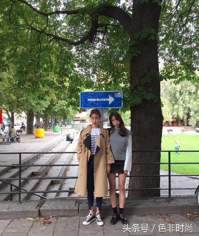 闺蜜秋季旅行出游服装,秋季闺蜜穿搭