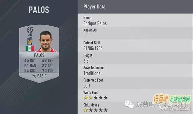 fifa17pc版潜力值排名,fifa17好用球员