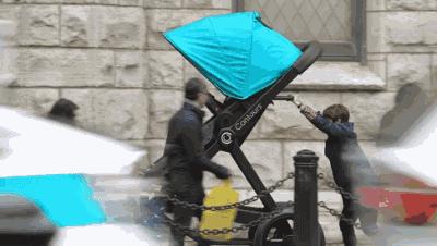 极客爸爸给婴儿车装上了125CC的摩托车发动机 边参赛奥运边“遛”小孩？｜905出行设计师