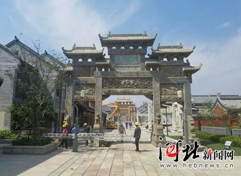 曲阳石雕石牌坊,刘红立雕塑大师