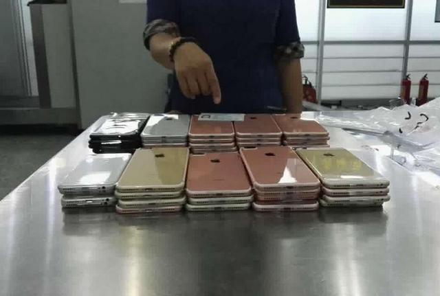 苹果iPhone7上市，但在这地方被缴获了400余台