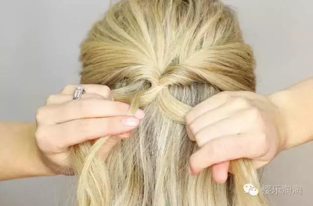 鱼尾公主头复刻,一步搞定蓬松公主头