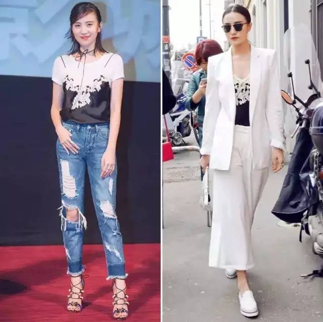 小宋佳的衣品太好了,剪完头发丑哭了