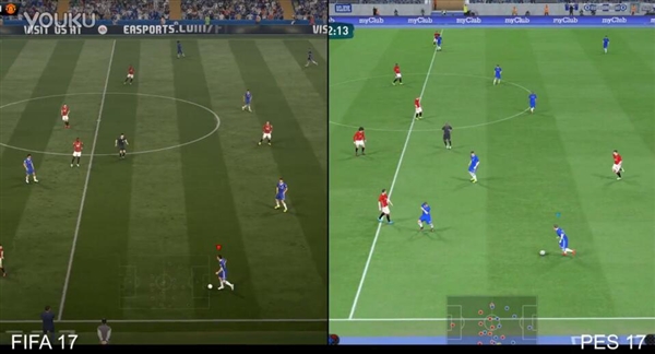 fifa17和实况2017哪个好玩,fifa17对战