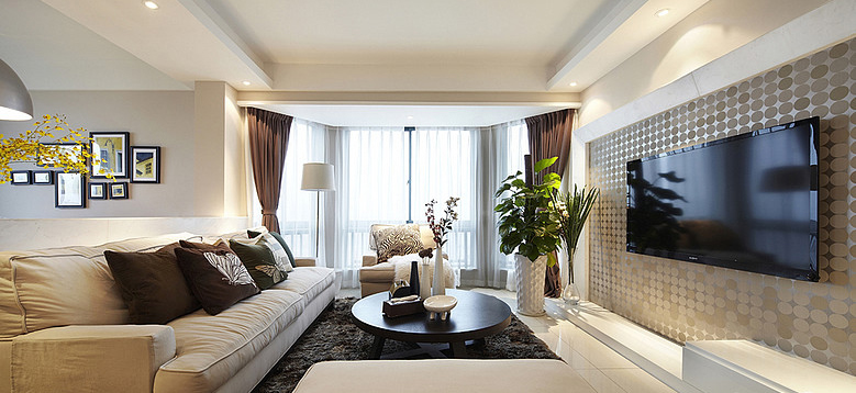 很简单很好看的电视背景墙,大家一直想看的电视背景墙