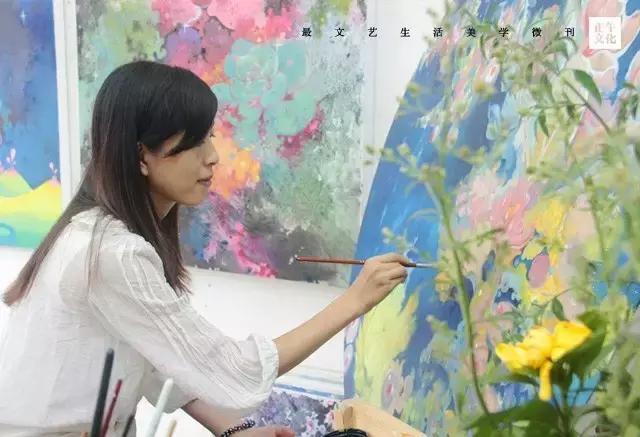 艺术工场·现实版的爱丽丝，董小姐醉心画花画夜画梦境