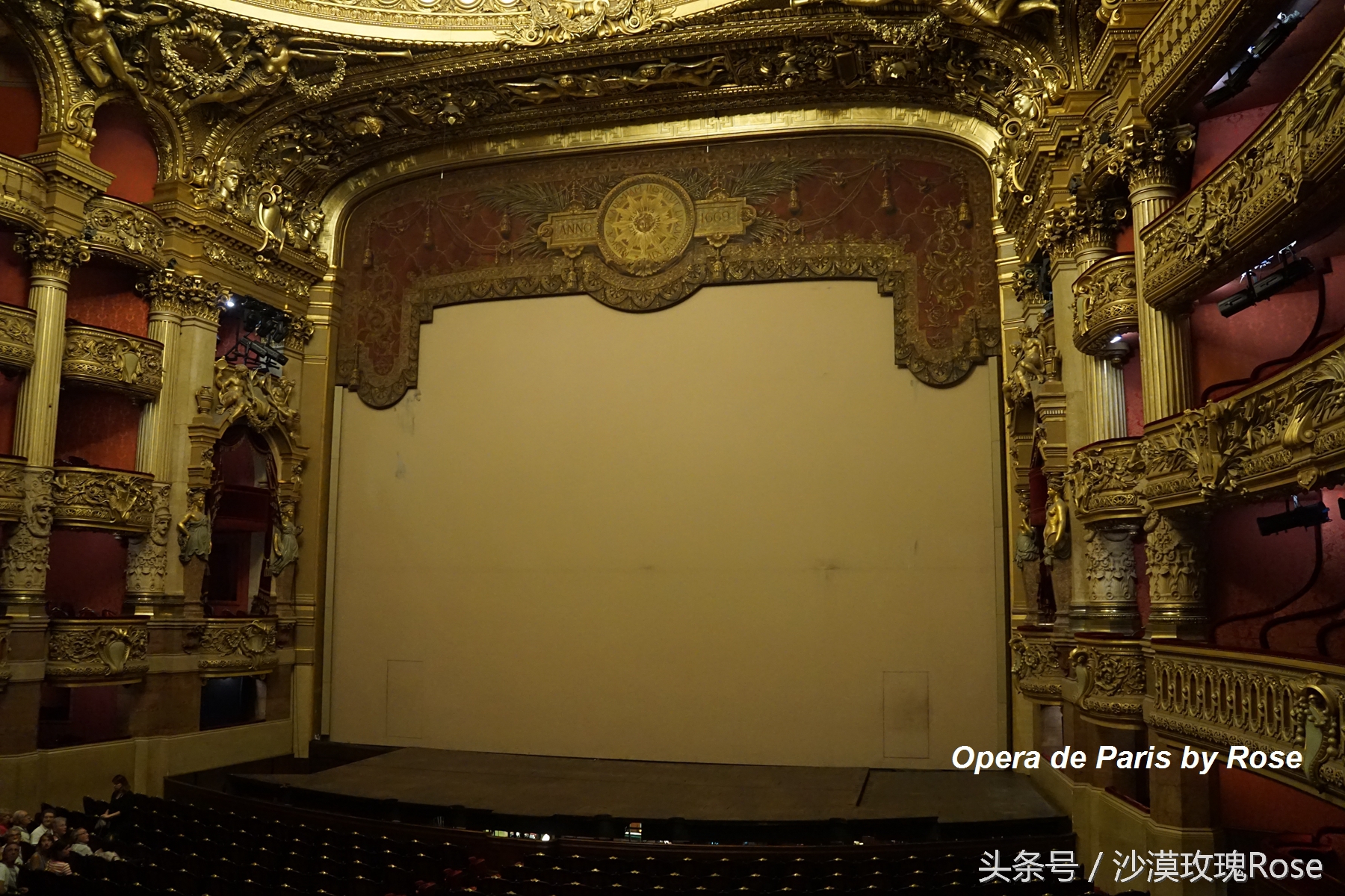 最美巴黎大歌剧院,世界上最美的城市巴黎