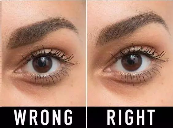 画眉毛的女博主,根根分明的画眉毛博主