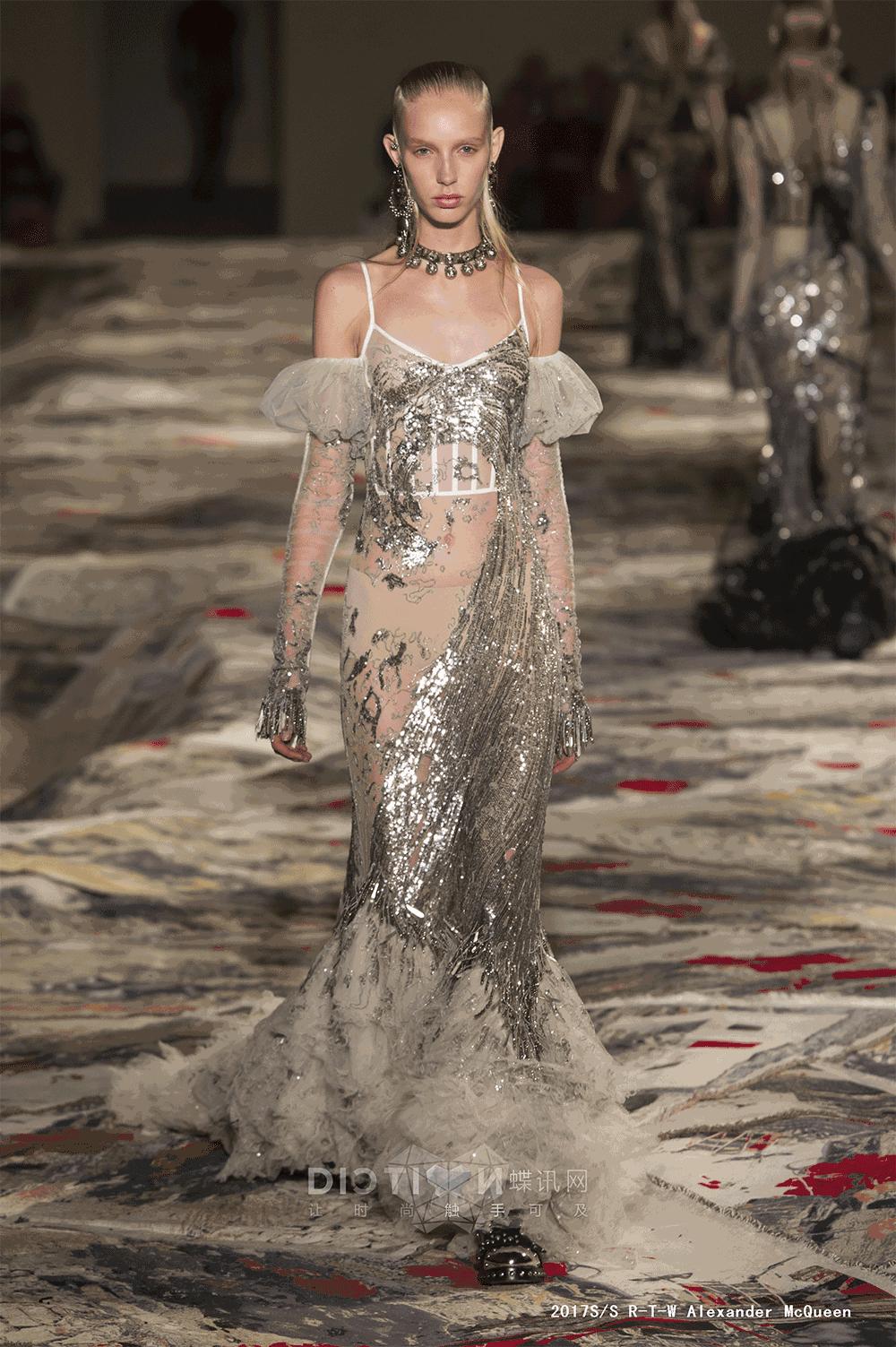 2023春夏时装周mcqueen,mcqueen经典衣服