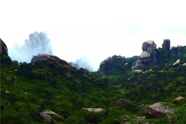 日照五莲九仙山云海,五莲九仙山云海