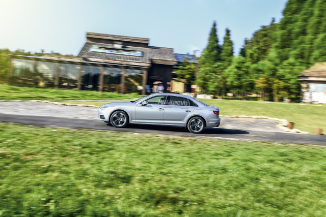 evo奥迪a4l,evo先锋试驾测评