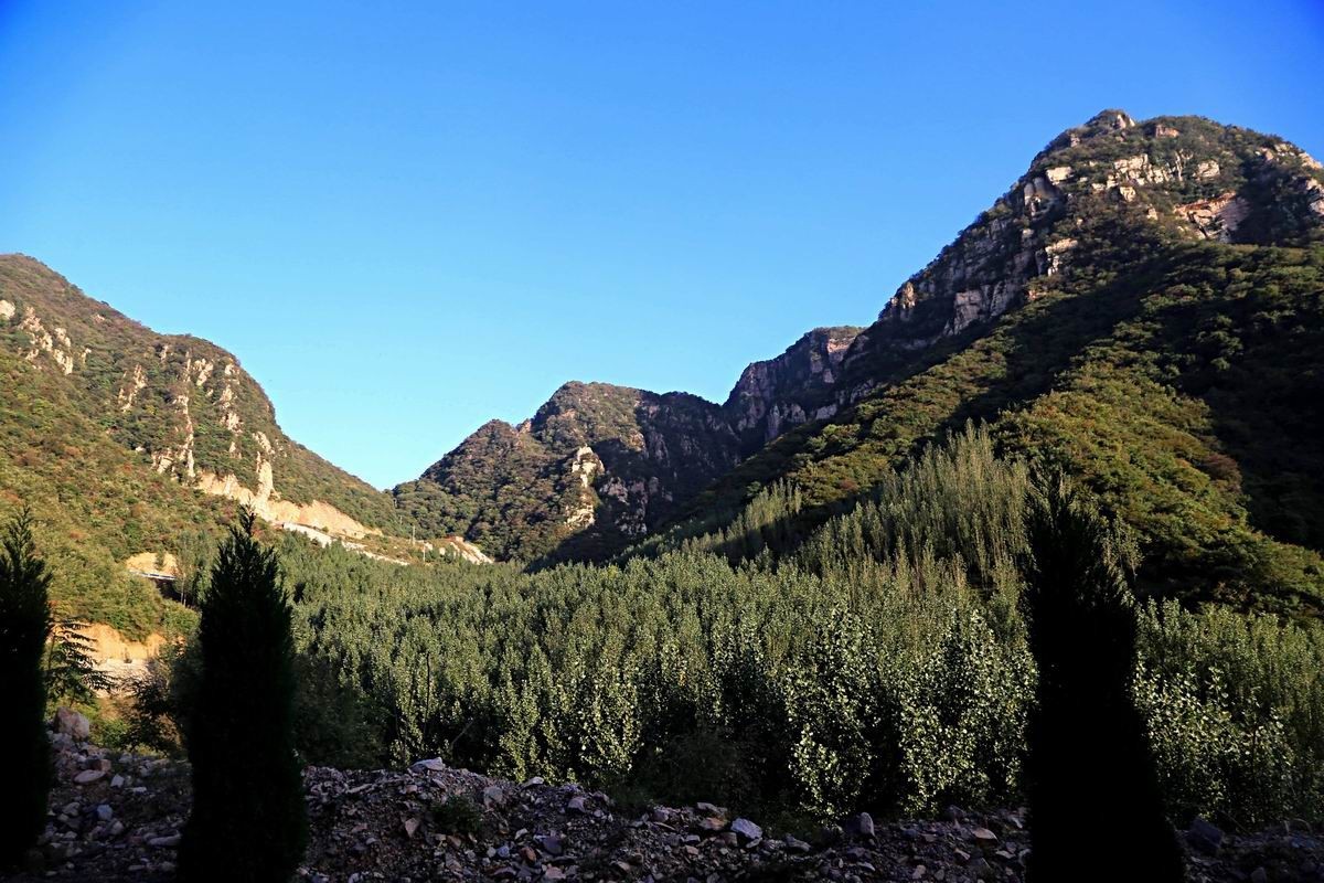 仰韶大峡谷的自然环境和城市风貌,仰韶大峡谷风光
