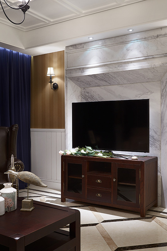 4房2厅2卫简约风格装修,160平方米房子装修美式轻奢