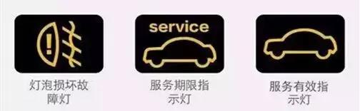 大众汽车故障灯标志图解大全,东风凯普特汽车故障灯标志图解