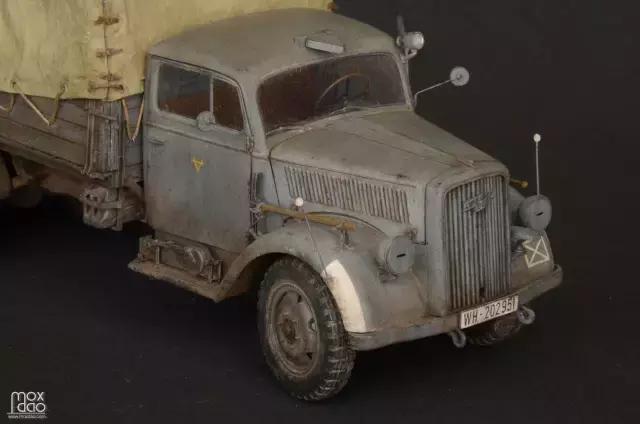 田宫1:14模型组装,田宫卡车模型4x2