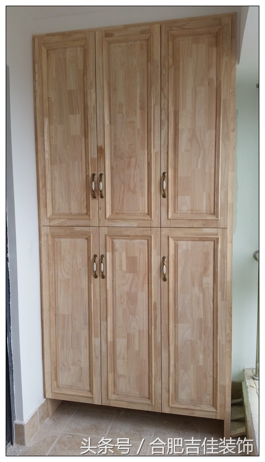 橡胶木指接板家具效果图,老王看装修