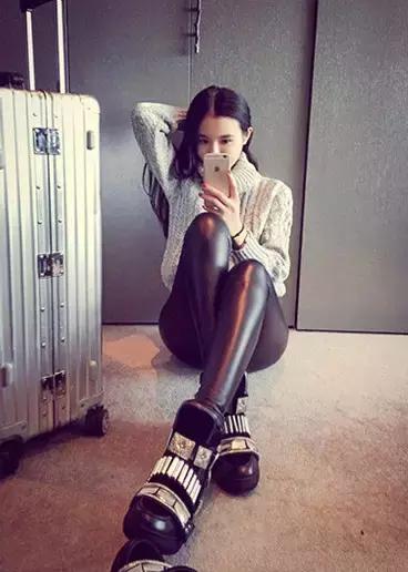 韩国letsdiet魔术裤,letsdiet韩国四季款魔术裤黑色