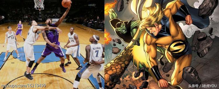 当美漫超级英雄遇上NBA球星