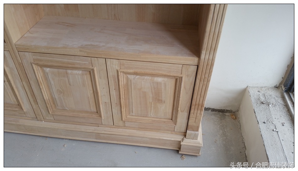 橡胶木指接板家具效果图,老王看装修