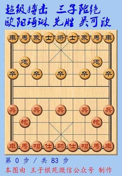 女子象棋一步绝杀,象棋女子比赛