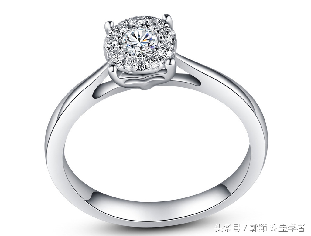 50分钻戒用铂金还是18k做戒托合适,钻戒戒托选18k黄金和18k白金