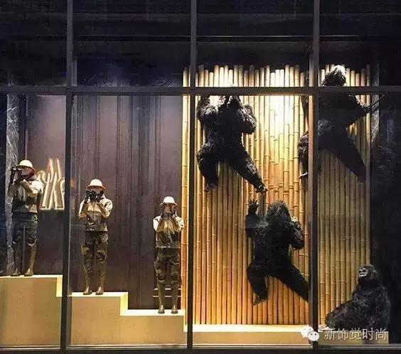 高级感户外橱窗,户外品牌橱窗