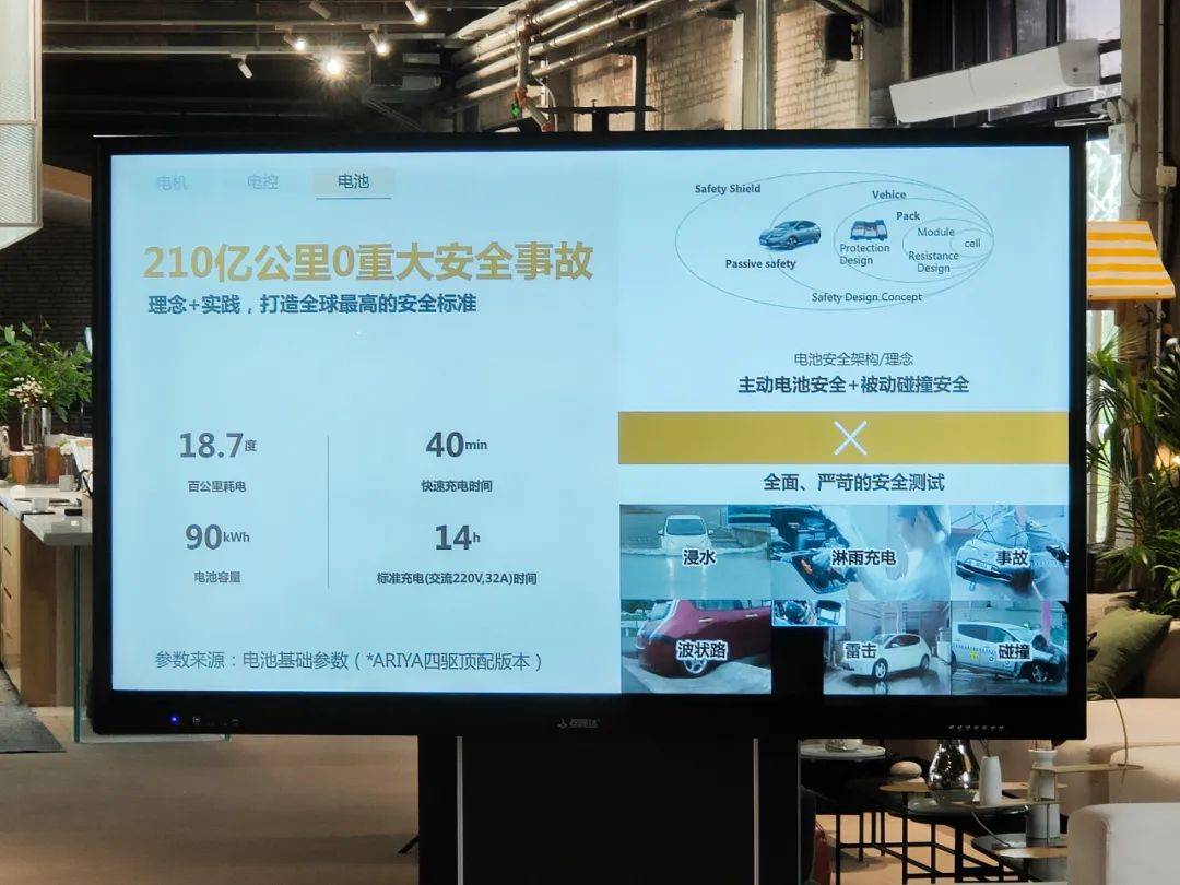 日产纯电suvariya全球首秀,东风日产ariya空间