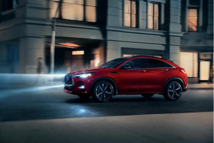 英菲尼迪qx55国内首发轿跑suv,全新轿跑suv英菲尼迪qx55正式亮相