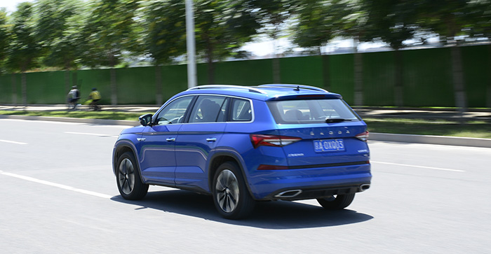 rs套件公路车,试驾斯柯达柯迪亚克新款