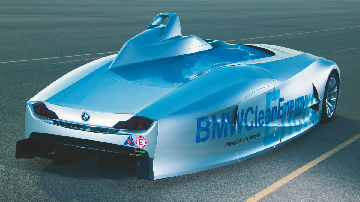 宝马h2r提速,宝马h2r氢动力汽车