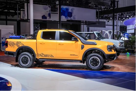 福特皮卡ranger前杠改装案例,福特ranger游骑侠探迹改装