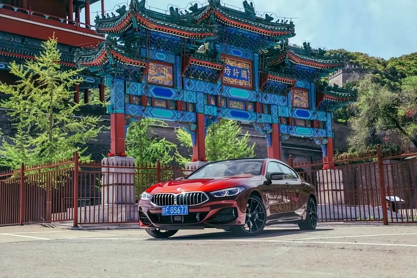 人生第一台轿跑全新宝马840i,宝马840i四门轿跑实测百公里加速