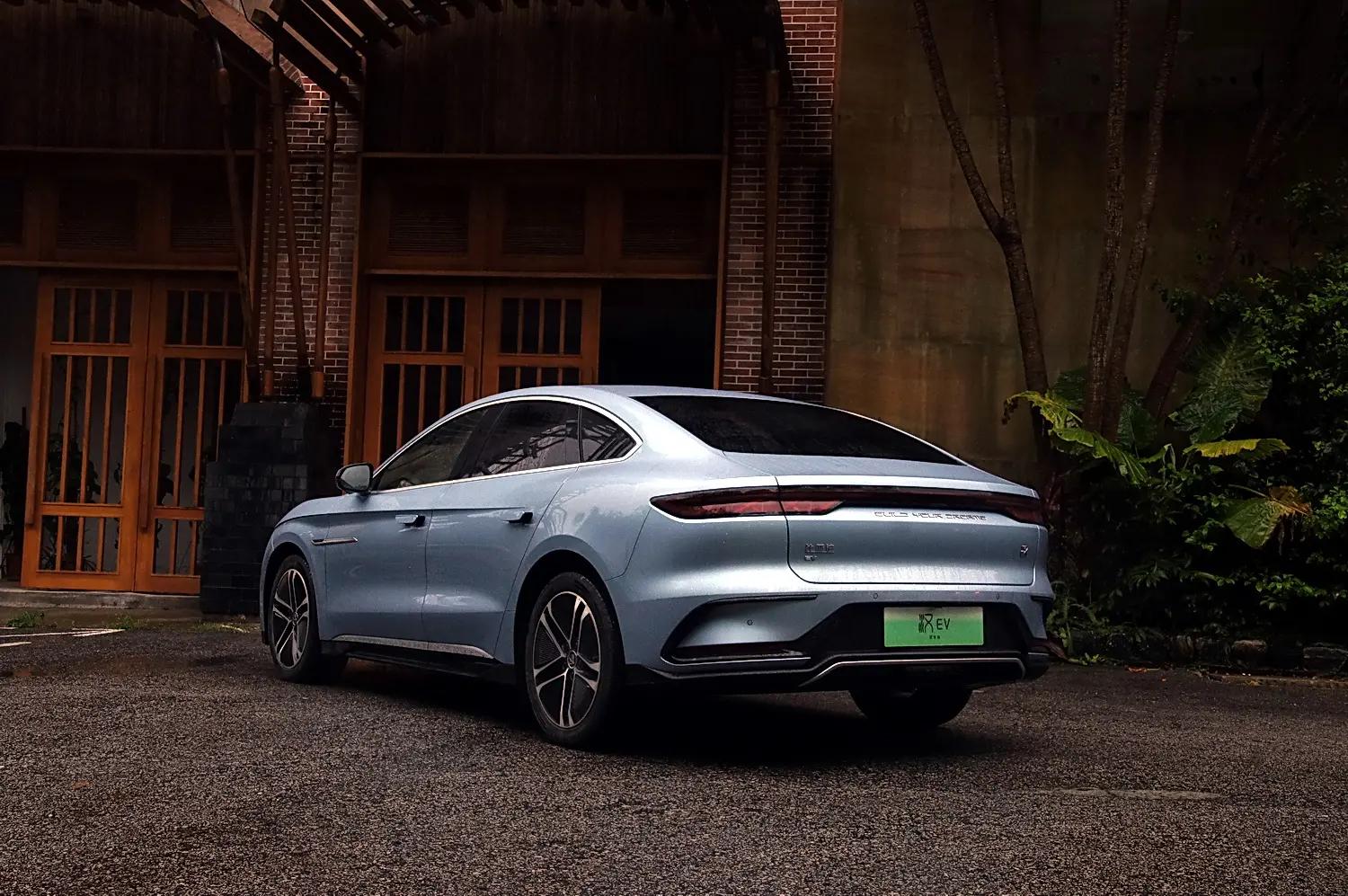 颜值高科技强比亚迪汉ev解读,比亚迪汉EV冠军版提升了什么