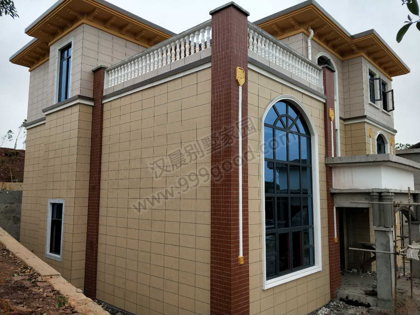 农村宅基地13x13米自建别墅图,农村自建别墅24款