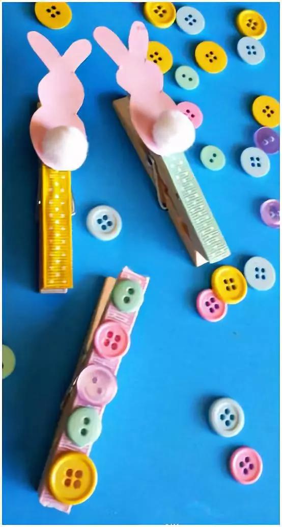 小兔子气球灯笼手工制作幼儿园,黏土小兔子手工教程简单又可爱