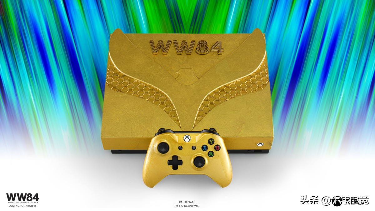 微软出《神奇女侠》定制版24K金XBOX四款神机全球抽奖送