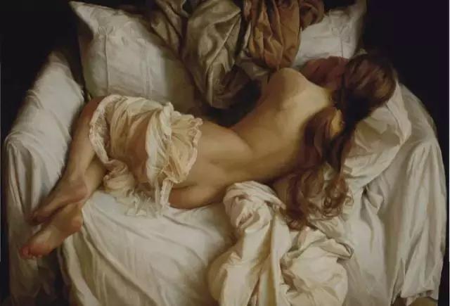 他画笔下的青春美少女人体艺术，风靡全球