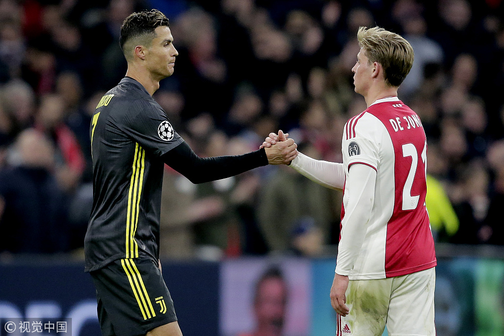 2019欧冠尤文图斯vs阿贾,2018-2019欧冠尤文图斯阿贾克斯